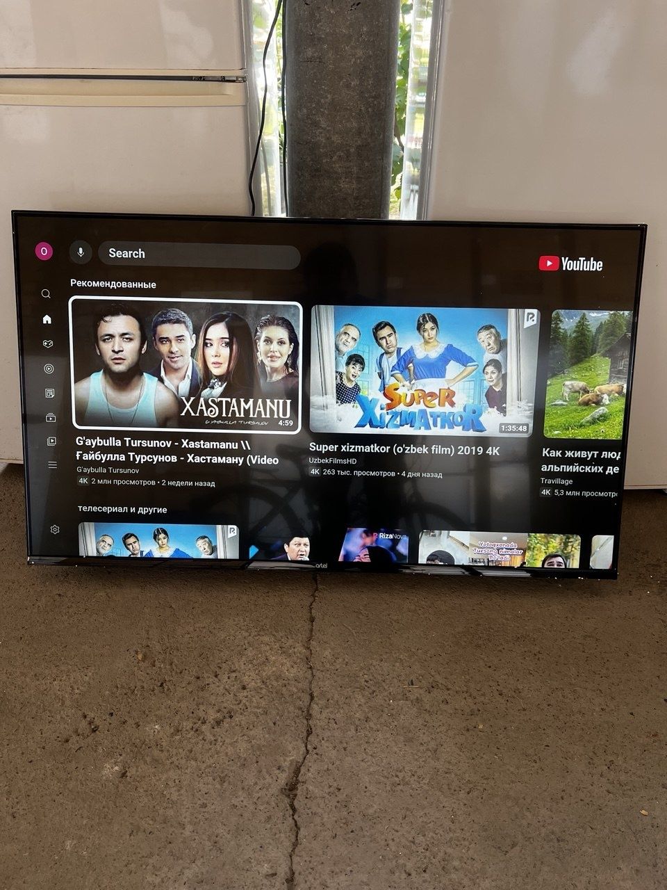 Televizor 43 smart TV sotiladi xolati yangidek
