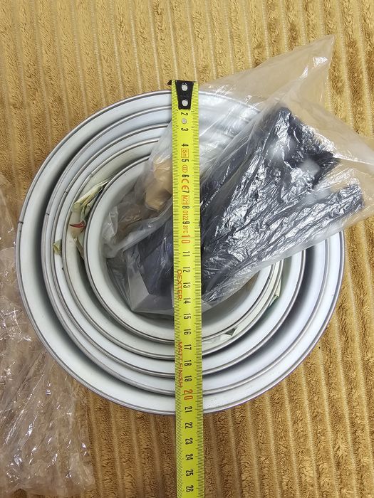 Set cratiti emailate cu mânere, noi