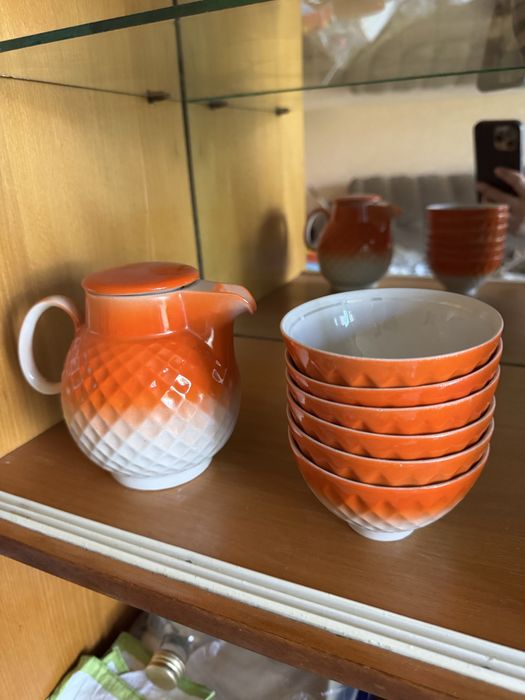 Фарфоровый чайный сервиз СССР