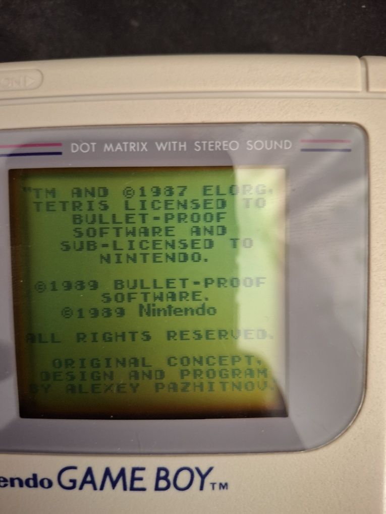 Nintendo Game Boy DMG-01 1989 Japan Конзола Куфар Комплект Игри Отличн