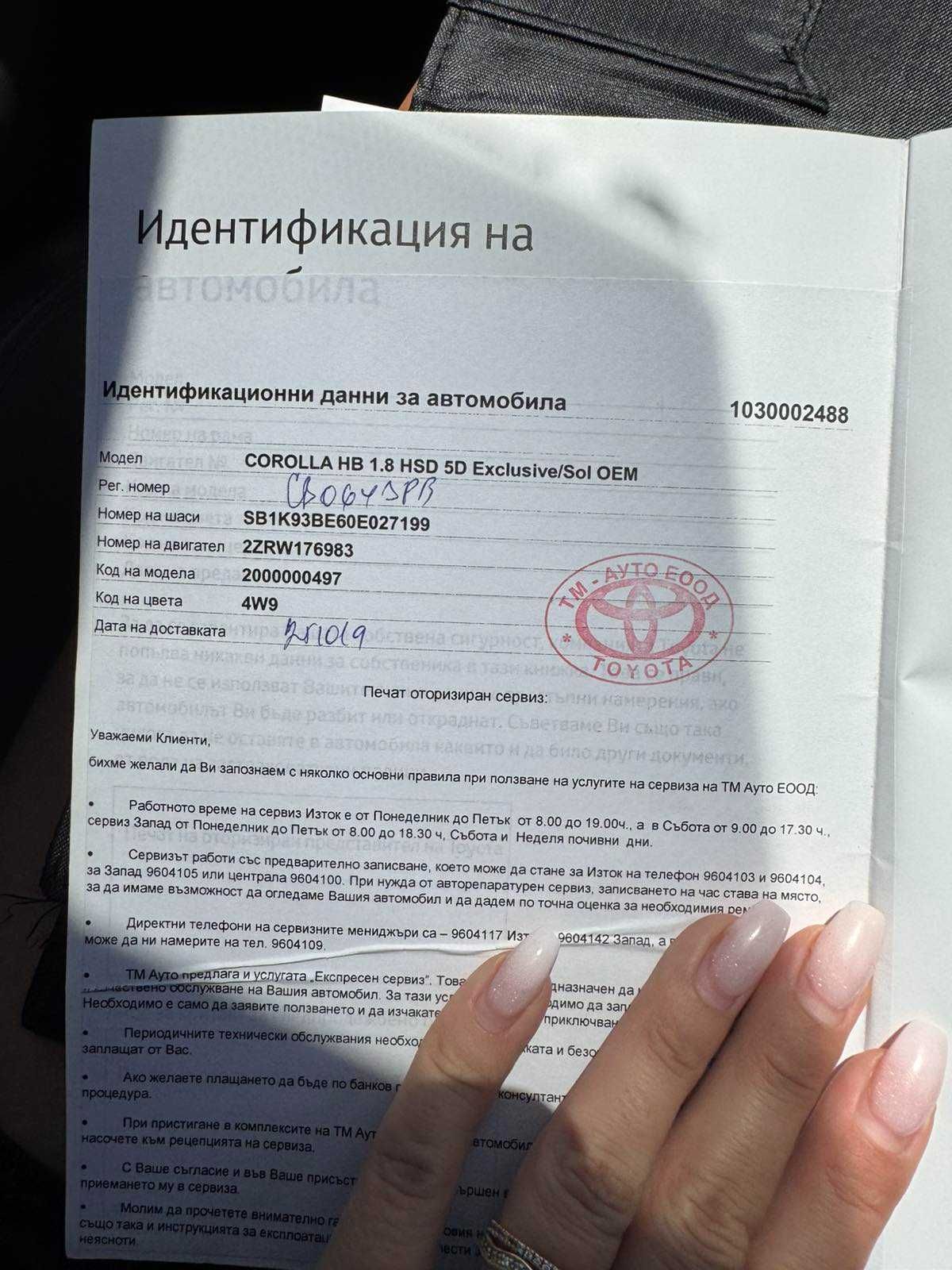 Тойота Корола 1.8. Хибрид