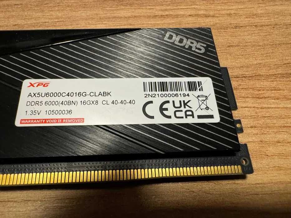 KIT 2x16GB, DDR5 A-DATA 6000MT/s, CL 40-40-40