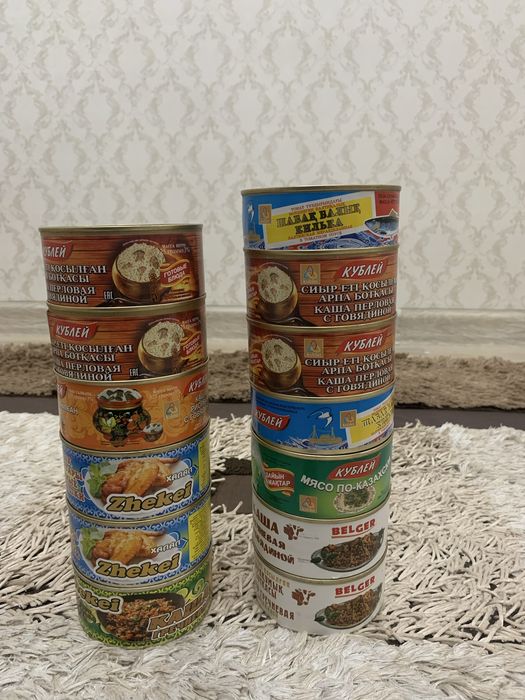 Каши, перловки, кильки