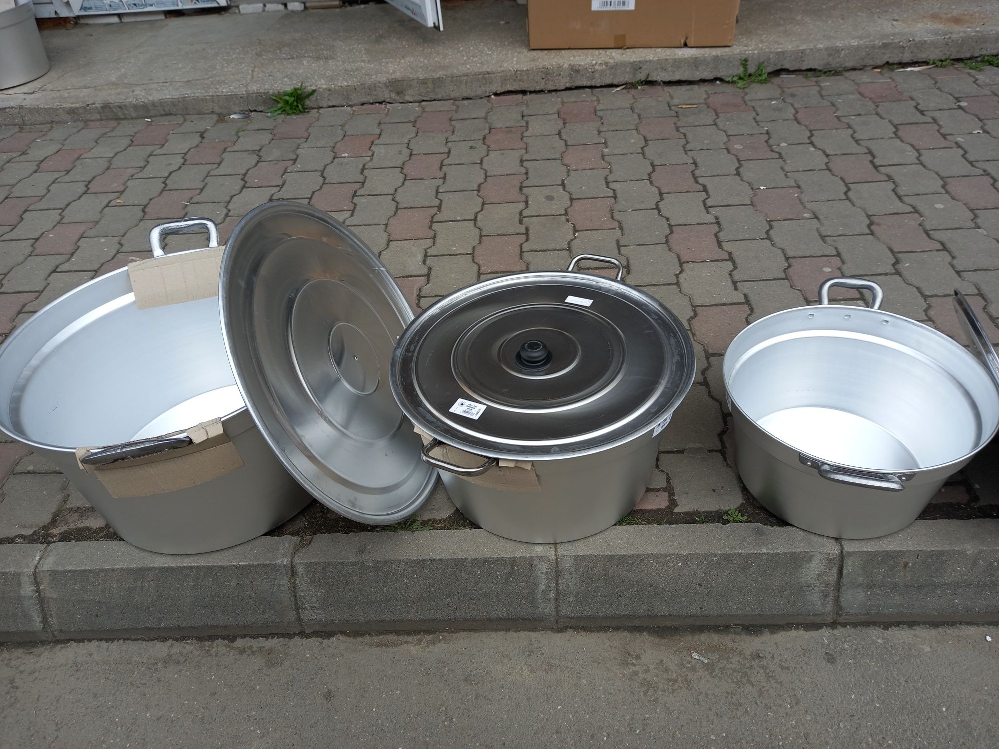 Ceaun Tyci aluminiu alimentar 140 L ,  import Italia Promo 549  lei
