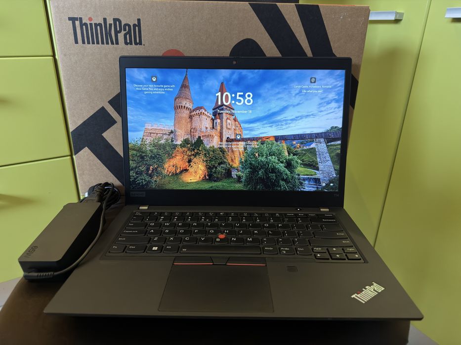 Laptop Lenovo vPro ThinkPad T14, 16GB RAM, i5, 1TB NVMe SSD