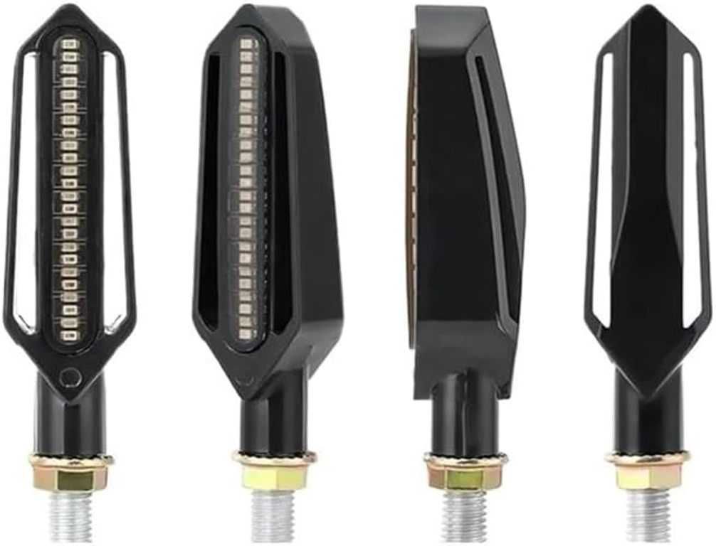 Бягащи мигачи за Мотор с дневни светлини 24 LED - 2 броя.
