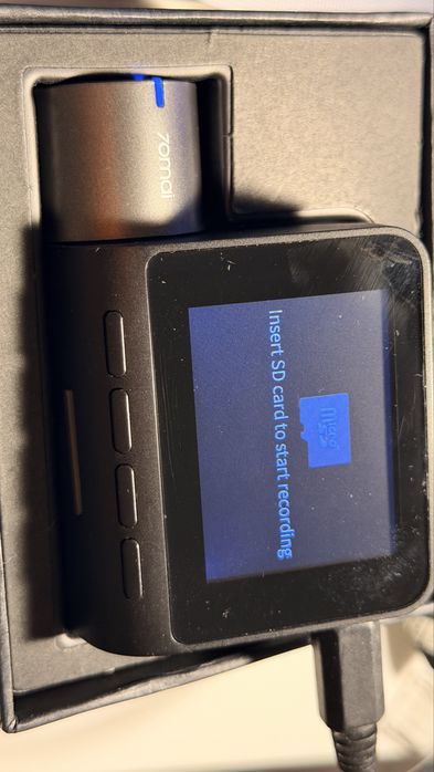 Camera auto 70mai Smart Dash Cam Pro + kit alimentare permanent 70mai