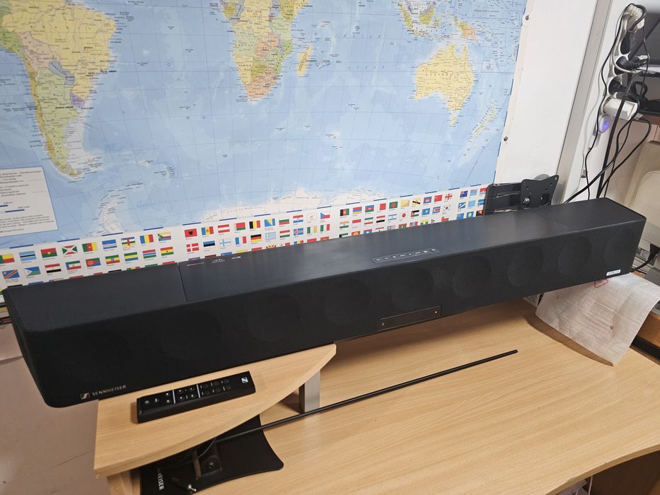 Soundbar SENNHEISER Ambeo Max, 5.1.4, 500W, Bluetooth, Wi-Fi, Dolby