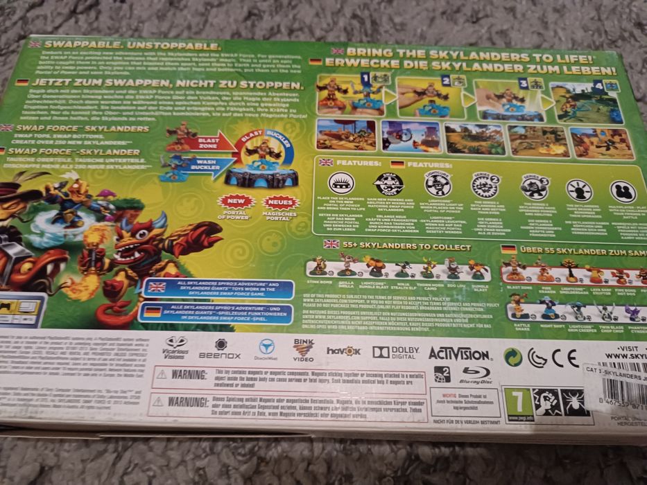 PlayStation 3 PS3 PS 3 Set Skylanders Swap Force, de colecție, nou.