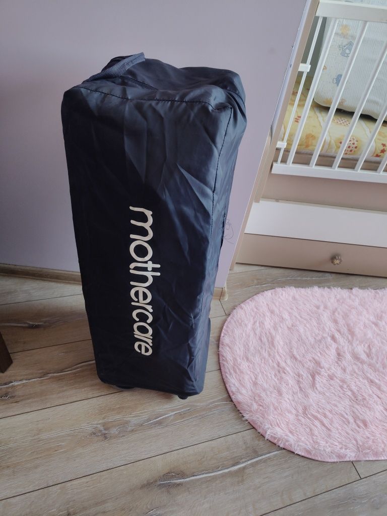 Mothercare Сгъваемо детско легло кошара с матраци, мобилно