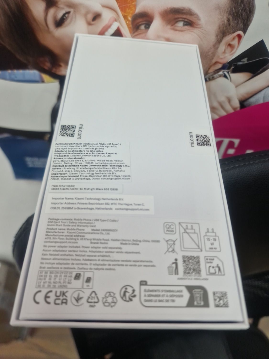 Redmi 14C sigilat+ 2ani garanție  128gb