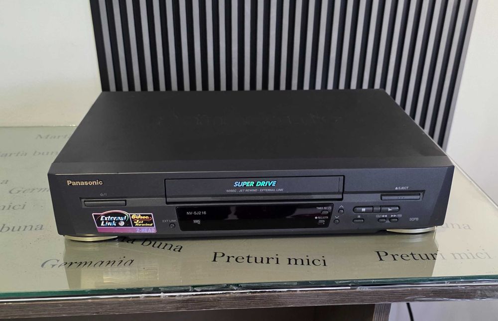 Player video VHS Panasonic NV-SJ216 - de vazut casetele de la nunta