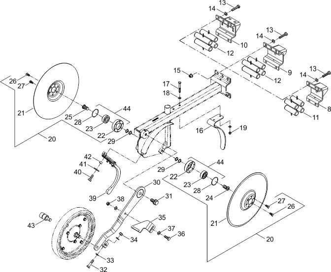 Disc semanatoare Horsch Pronto, Maistro , Focus TD