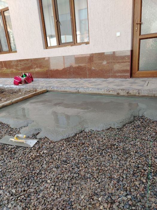 Styajka styajka  va boshqa beton ishlari lazerni urovenda