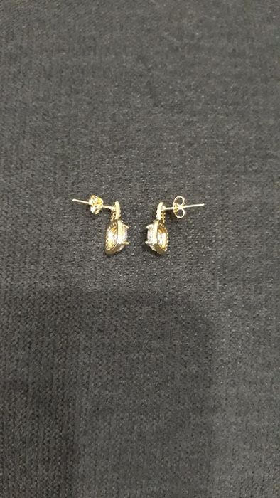 Дамски обеци с циркони