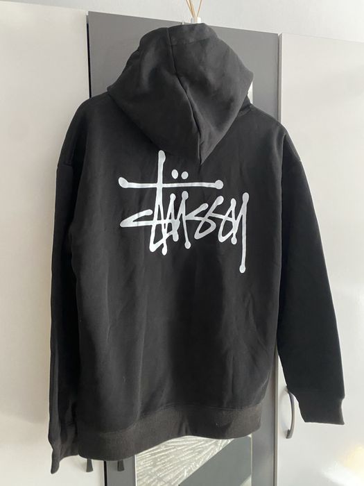 Суичърти Stüssy Basic Stussy Hoodie Black Размер М
