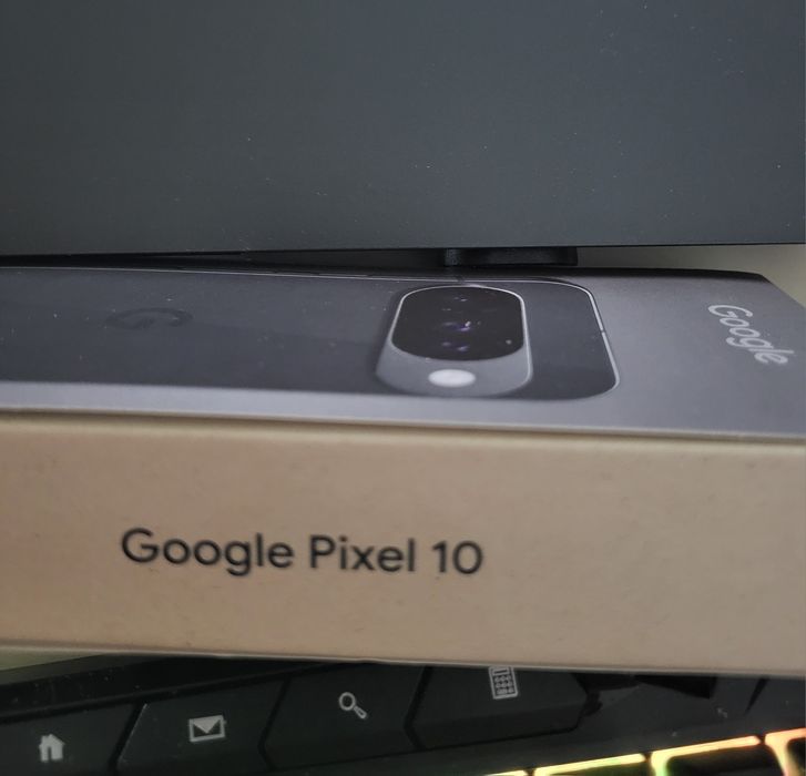 Google Pixel 10 (256 GB, 12 GB  Obsidian – Nou, Sigilat, 2025)