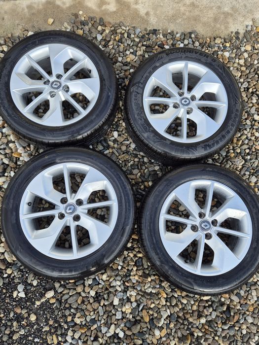 Vând jante aliaj 4×100 originale Renault Clio R 16