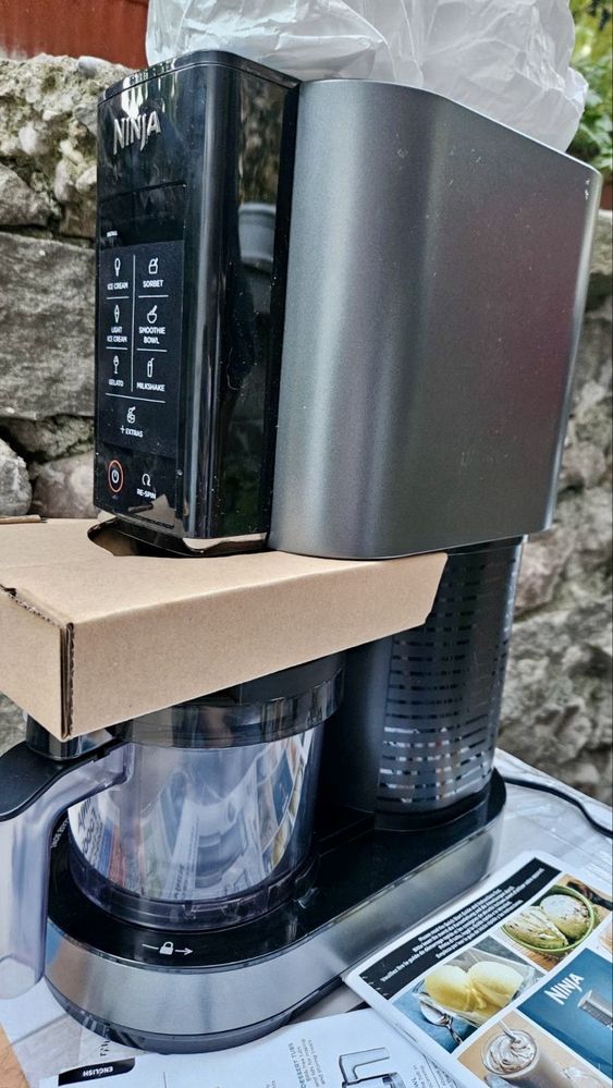 Ninja CREAMi Ice Cream Maker.