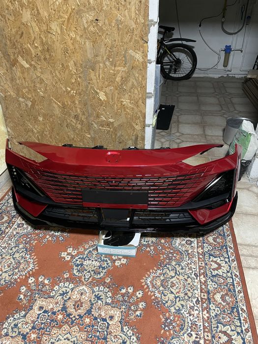 Бампер пердний в сборе changan uni v sport