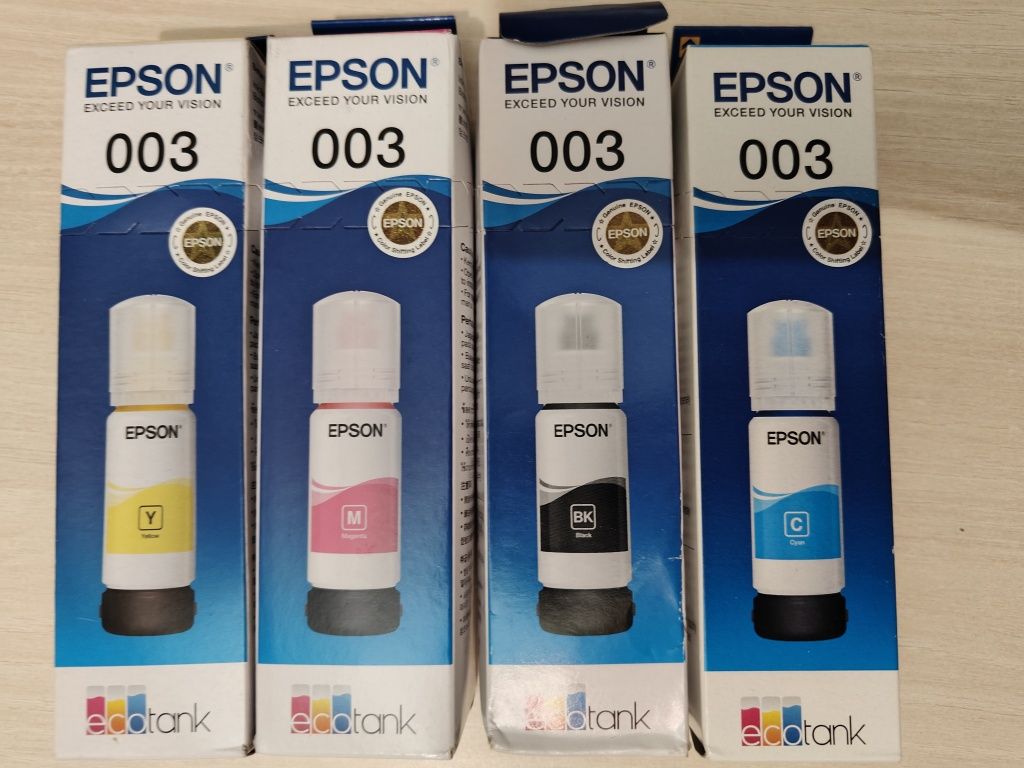Ink Epson 003 + Cartușe HP 950-951 XL
