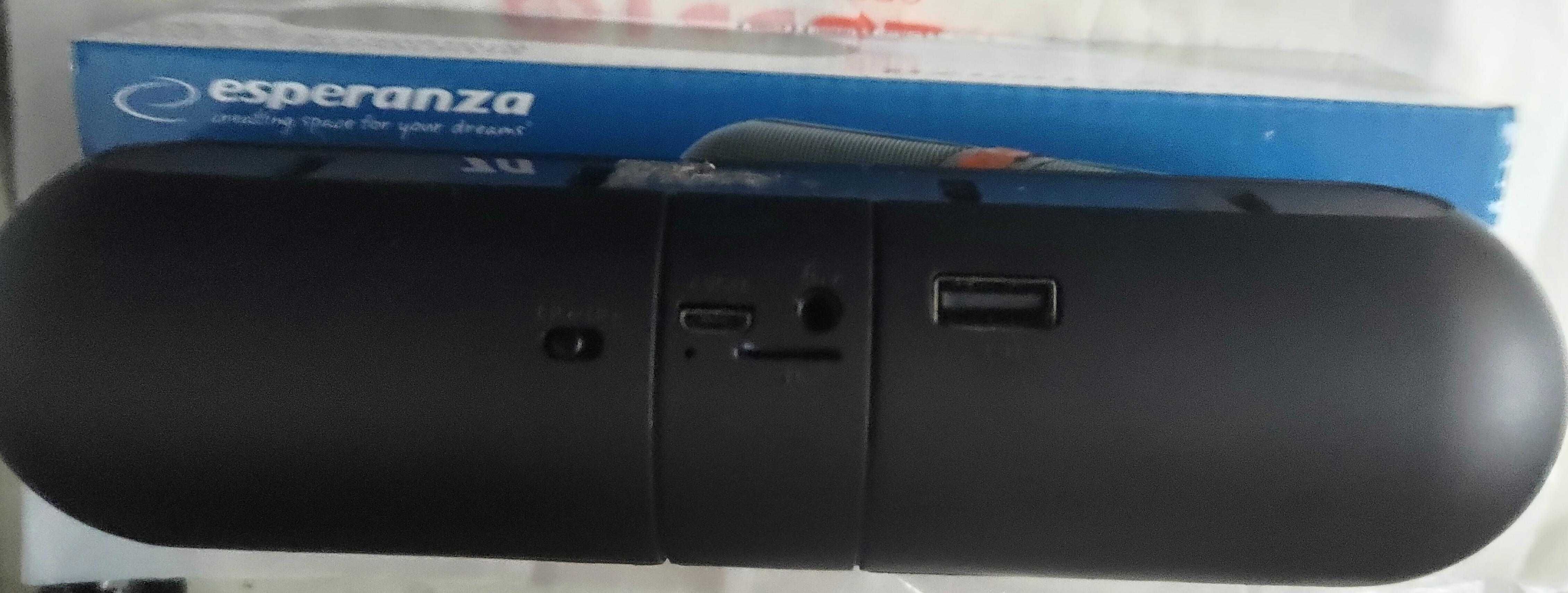 Портативна колонка ESPERANZA EP118KR Bluetooth колонка с FM радио