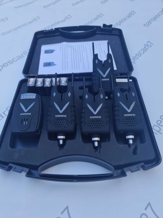 STATIE Saimino cu 4 avertizoare wireless TLI34 + receptor si SNAG BARR