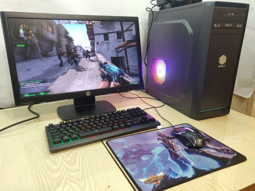 Компьютер core i5 с играми для учебы, игр и работы