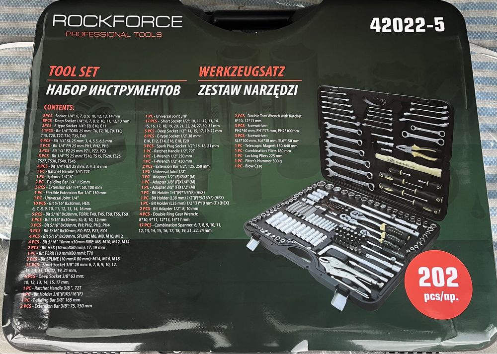 Гедоре 202 части RockForce