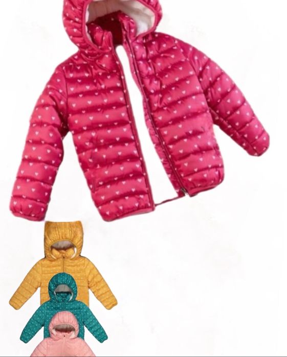 Детско зимно яке за момиче