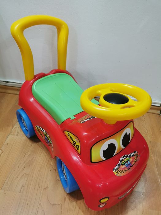 Prima mea masinuta fara pedale Team 64