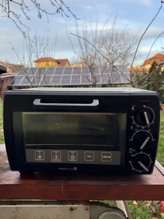 Cuptor electric Tarrington House, 1300W, 230 grade, 14 litri, negru