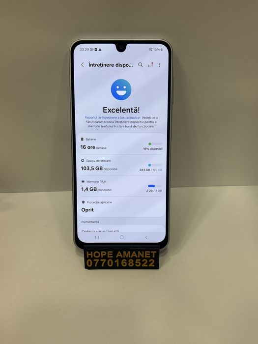 Hope Amanet P1/ Samsung A16 128 GB 4 GB RAM #34375