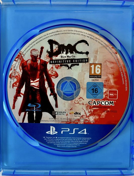 КАТО НОВА Definitive Edition Devil May Cry DMC PS4 / PS 4 / PS5 / PS 5