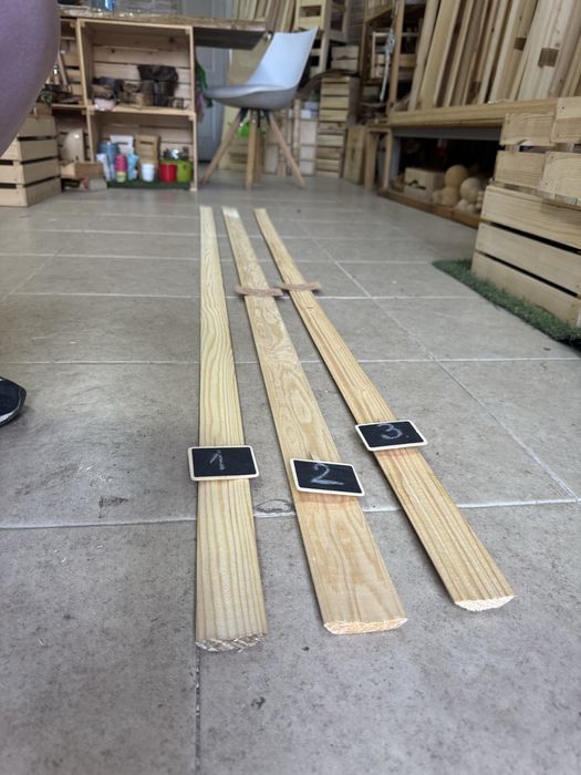 Дървени первази за под и таван