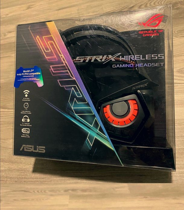 Casca  Noi gaming wireless ASUS ROG Strix Wireless, 7.1 Playstation 4