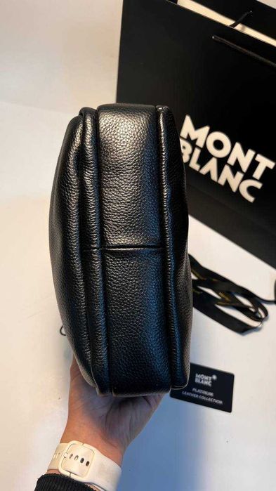 Mont blanc Geantă pentru bărbați, piele 66309