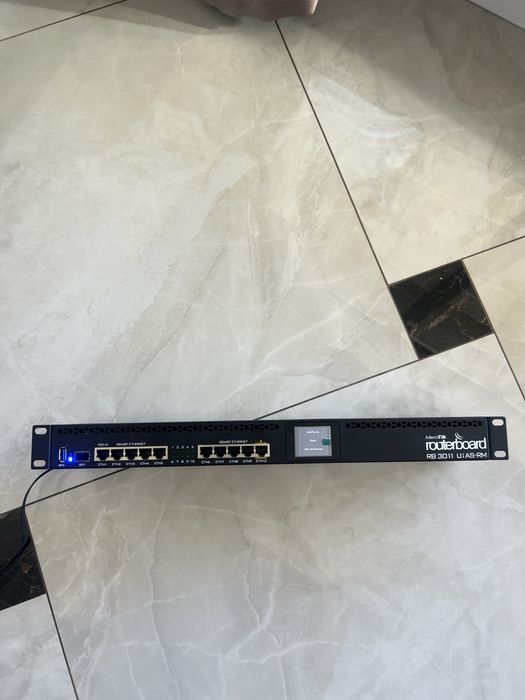 Маршрутизатор MikroTik RB3011UiAS-RM
