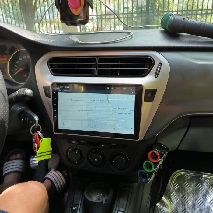 Navigatie Android Citroen C-Elysee Peugeot 301 Waze YouTube GPS USB