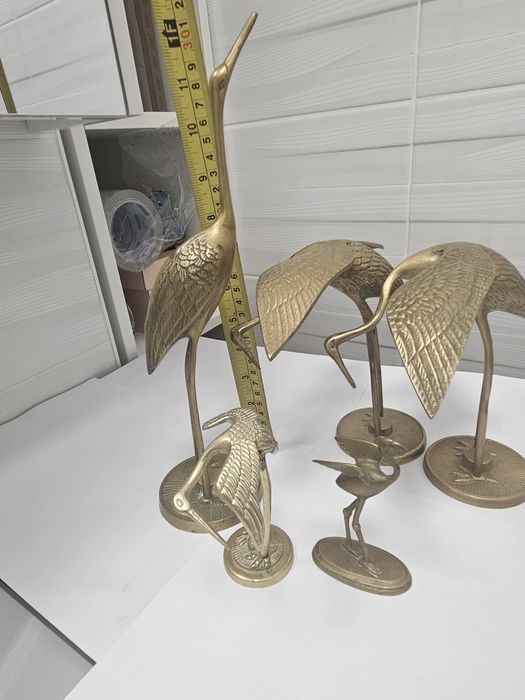 Pasari din bronz / 5 bucati