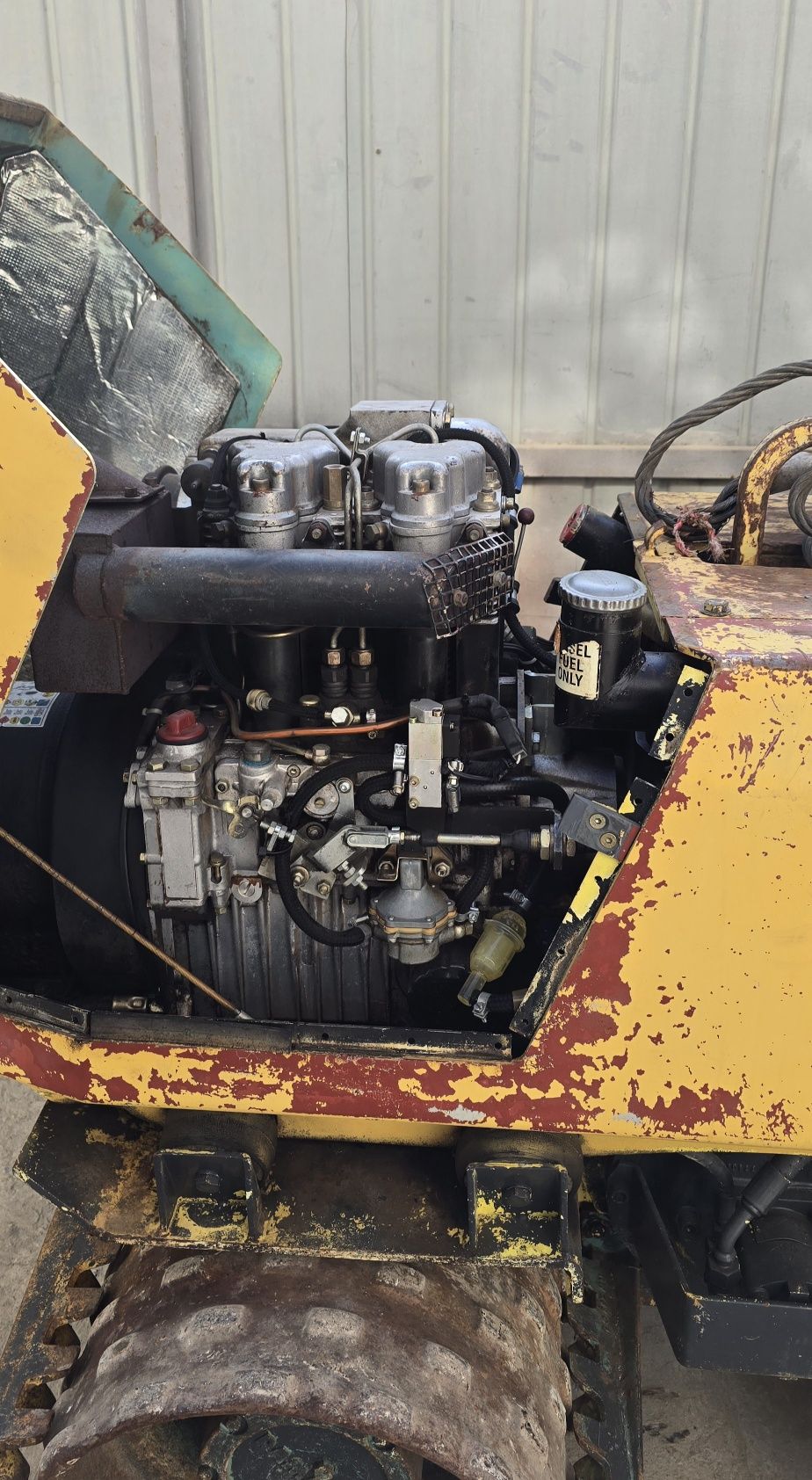 Cilindru compactor Ammann și Mikasa  motor diesel Hatz și Yanmar