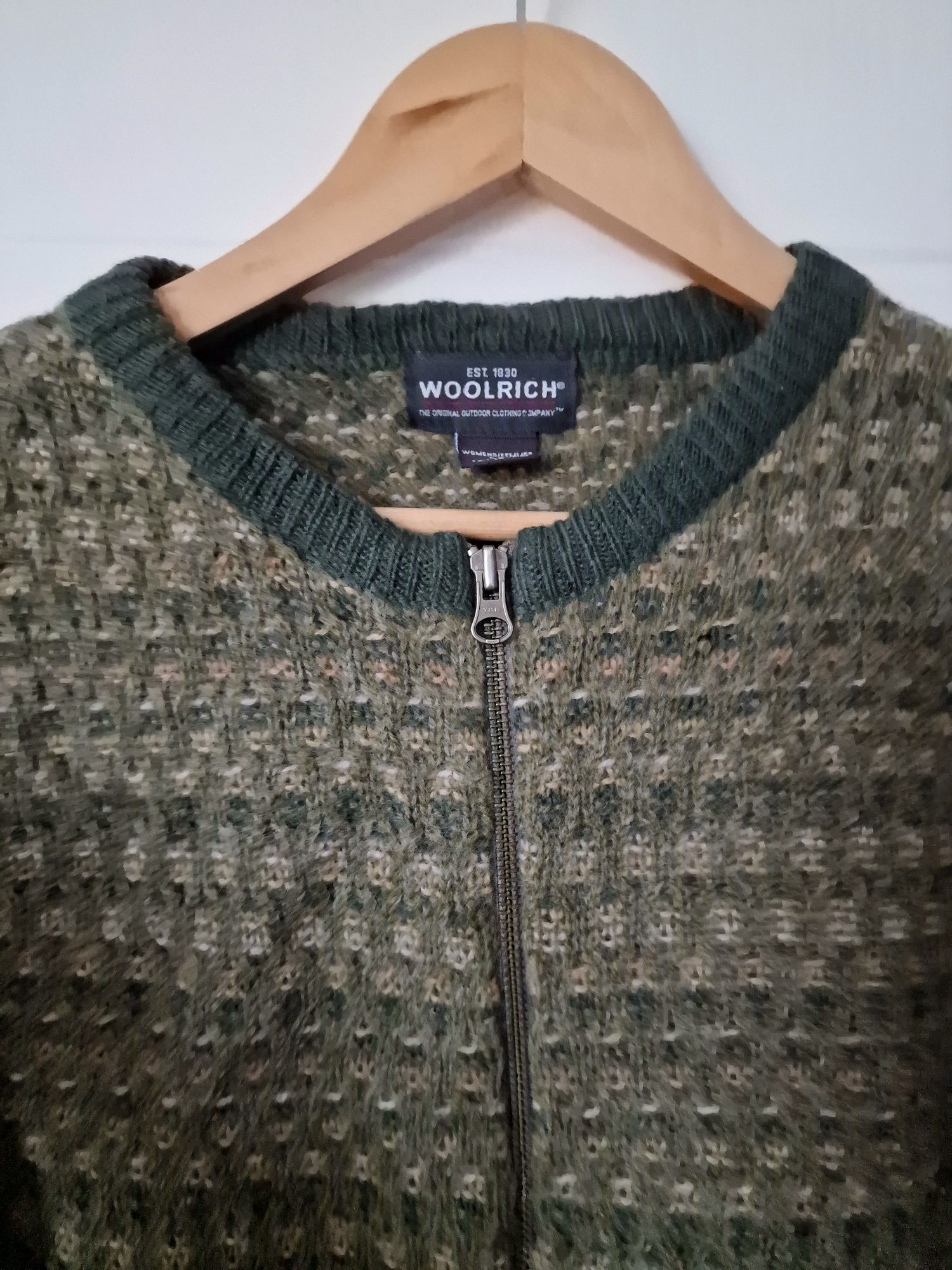 Cardigan 100%  lana ,office, WoolRich-L