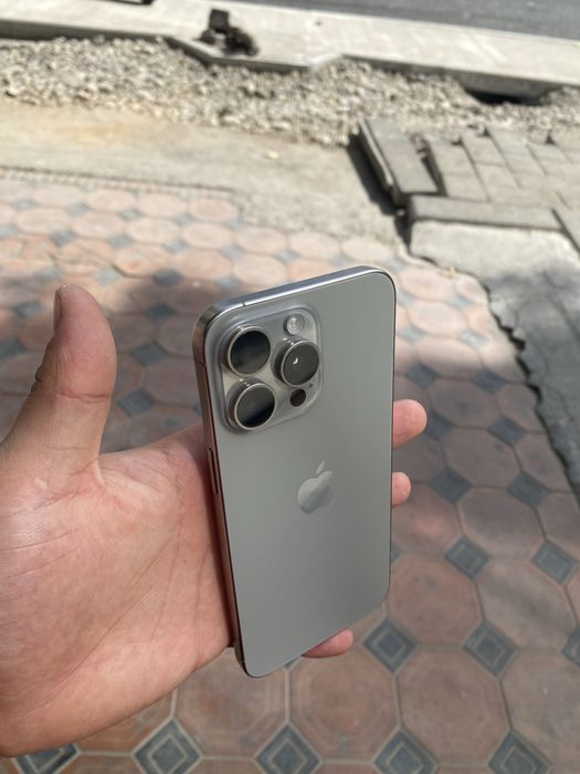 Iphone 15 pro max natural titanum
