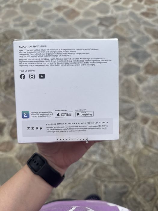 Amazfit active 2.