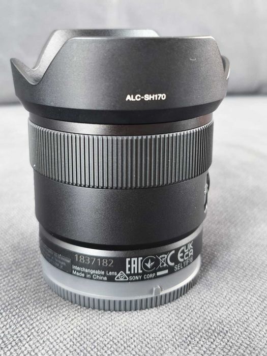 Obiectiv Sony, montura E, 11mm, F1.8, Negru APS-C