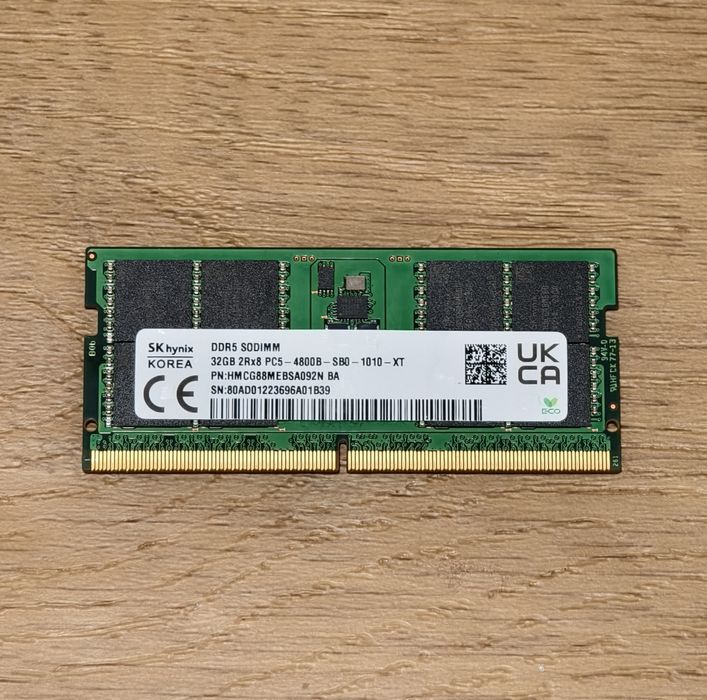 Ram DDR5 32gb, Laptop 4800mhz