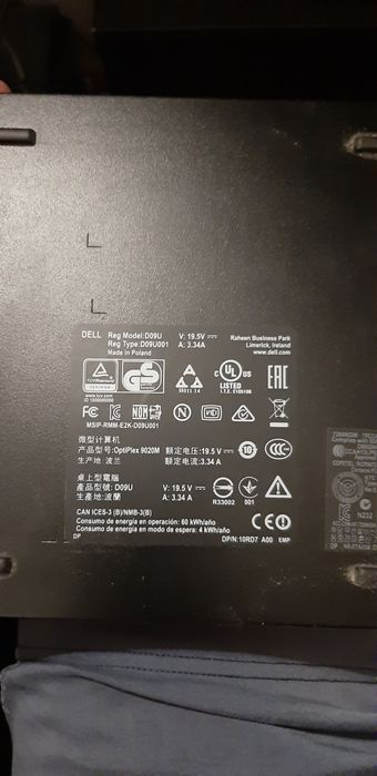 Mini pc Dell Optiplex 9020 i5 4590T