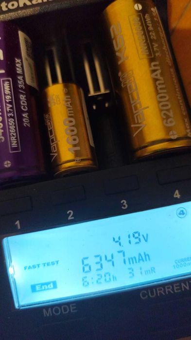 Baterie Vapcell K62 6200mAh 15A