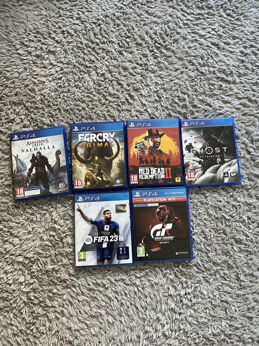 Ps 4 pro 6 jocuri
