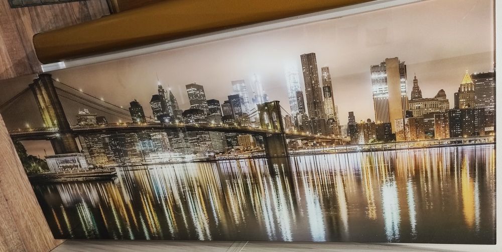 Картина принт върху стъкло 120х50